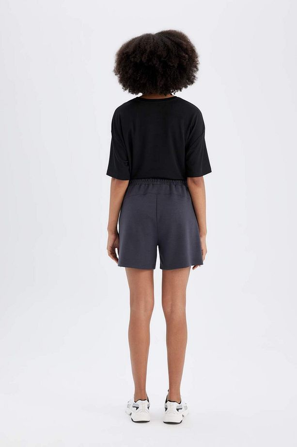 DeFactoFit Standart Fit Sporcu Kısa Paça Modal Şort D1278AX24HS - 7