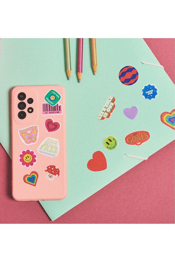 952 Adet Renkli Etiket Defteri - Sticker Book - Eğlenceli Etiket Seti - 6