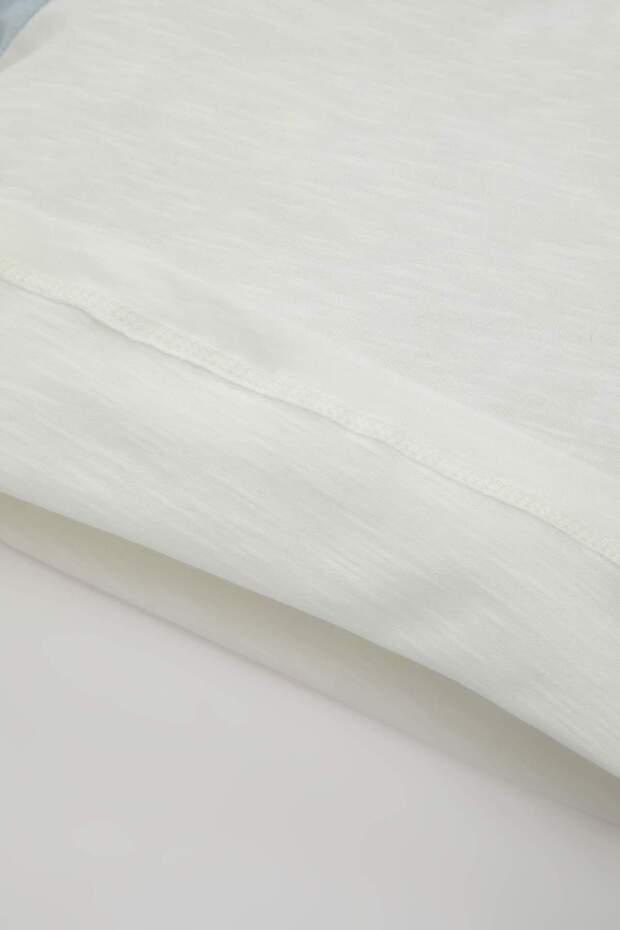 Erkek Bebek 2'li Takım Pamuk Kısa Kollu Tişört Şort D0773A524HS - 4