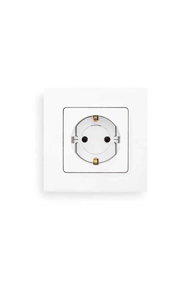 6 قطع واقي مقبس أبيض عملي - 5