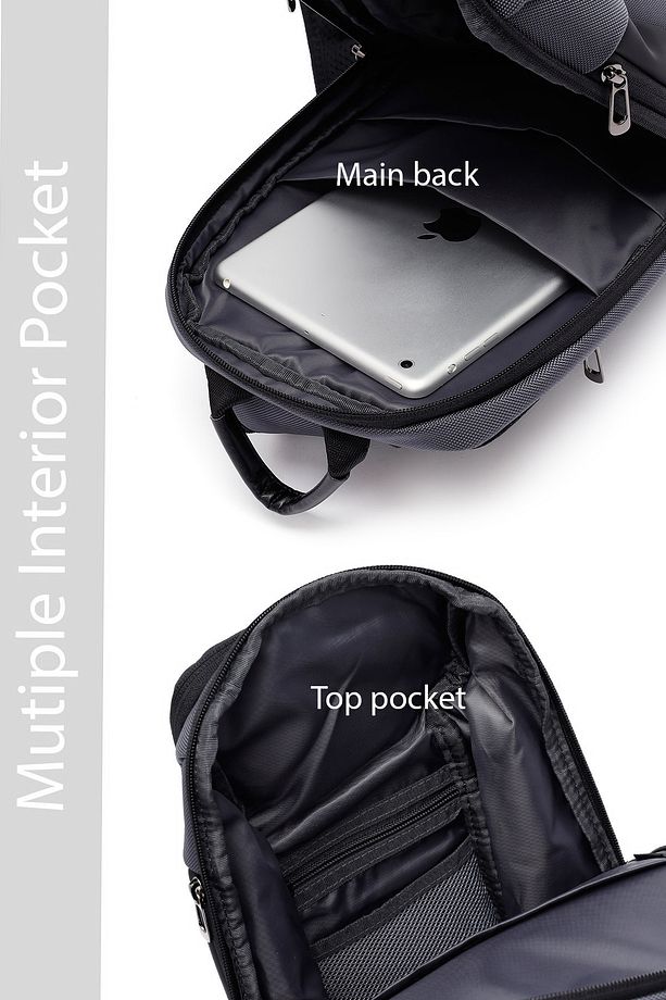 D-Pack Erkek Gri Çapraz Çanta 25SBD30316F - 4
