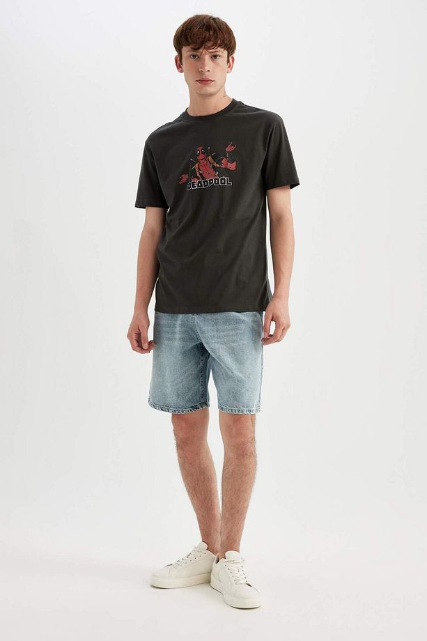 Deadpool Regular Fit Bisiklet Yaka Kısa Kollu Tişört C5996AX24HS - 2