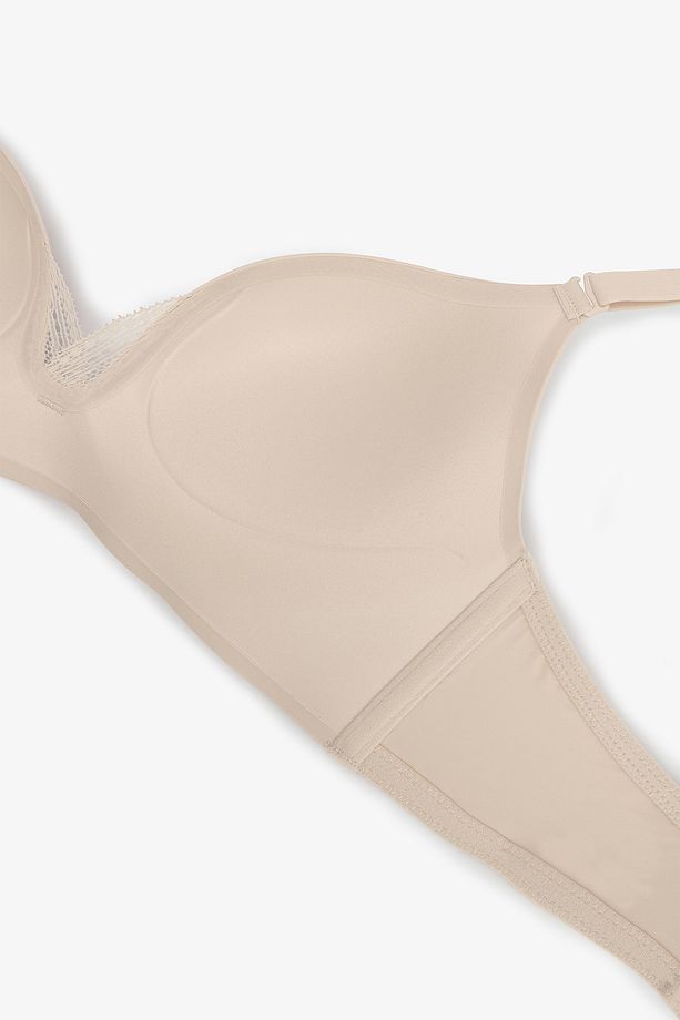 Eliza Non Wired Push Up Açık Bej Sütyen - 5