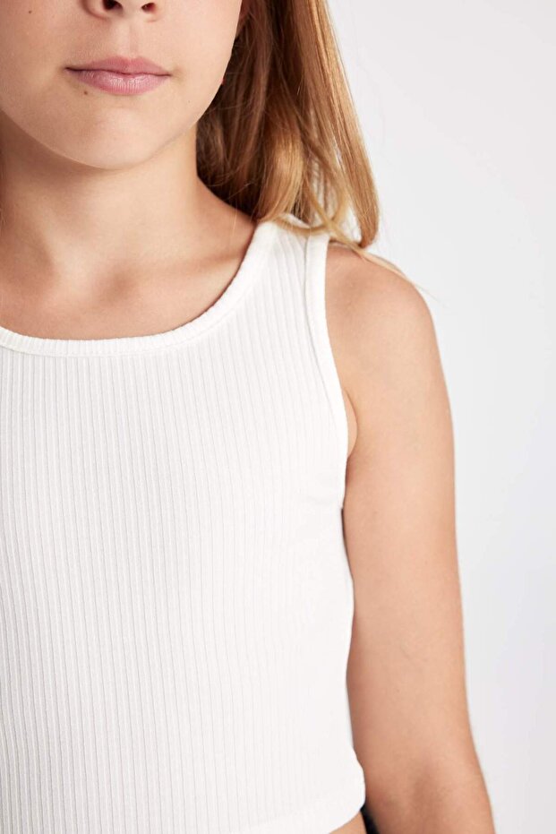 Kız Çocuk Bisiklet Yaka Atlet D4566A824HS - 5