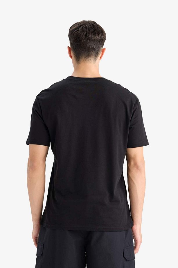 %100 Pamuk New Regular Fit Bisiklet Yaka Basic Düz Kısa Kollu Tişört V7699AZ24SP - 7
