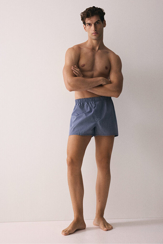 4'lü Dokuma Boxer Şort - 3