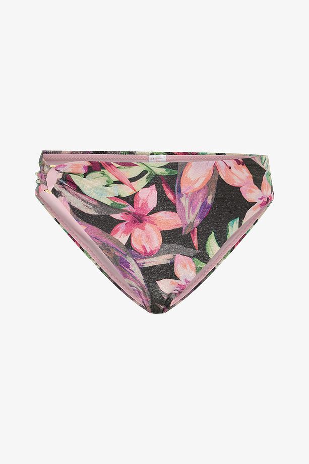 Briella Side Çiçekli Tokalı Slip Bikini Altı - 6