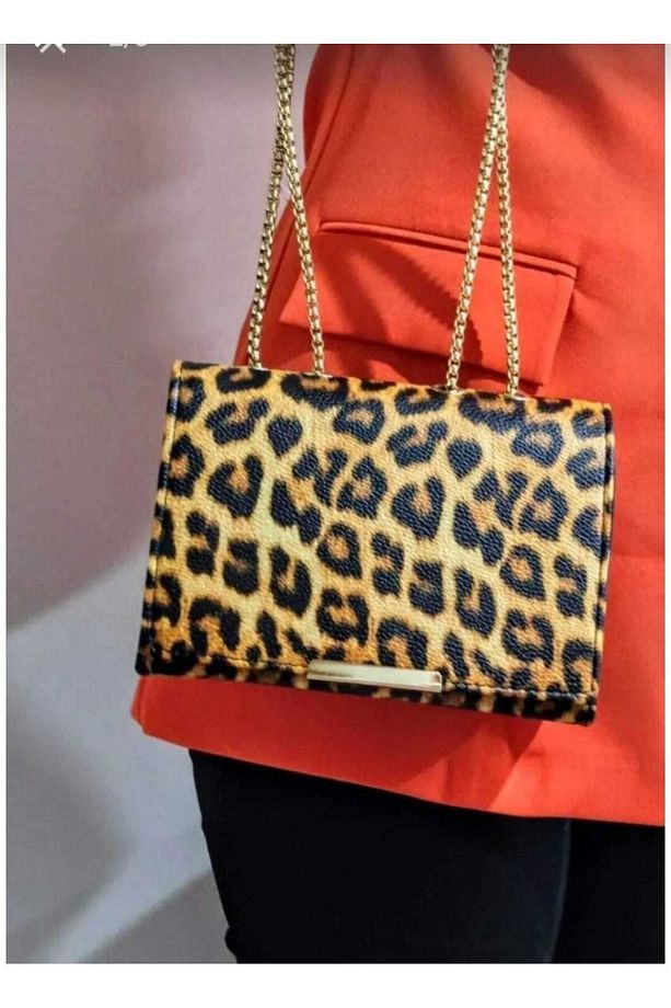 Kadın Zebra Model Mıknatıslı El Ve Omuz Çantası - 3