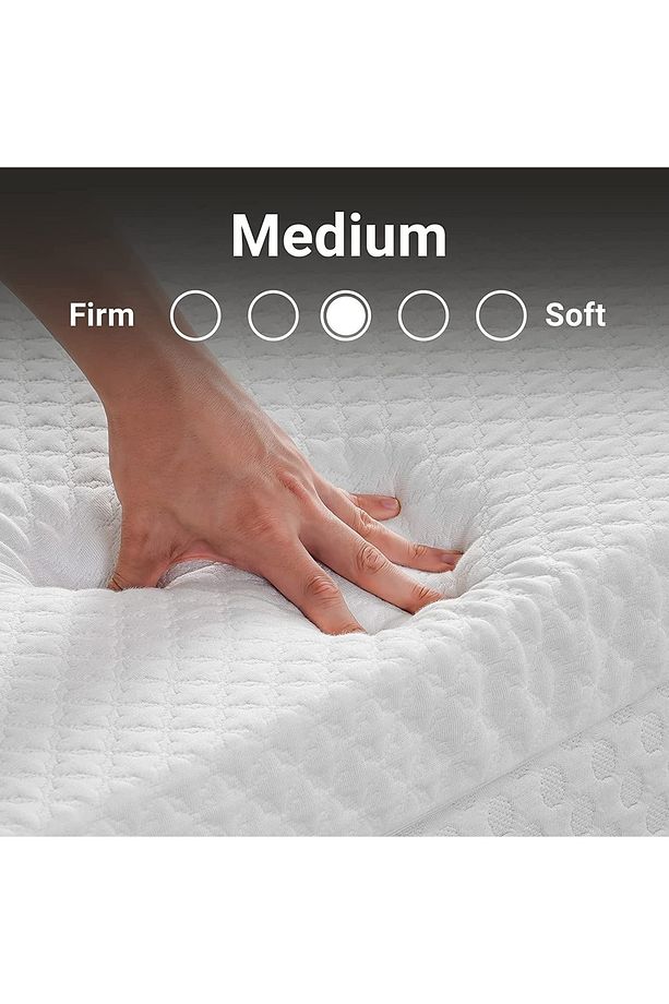 Luxury Smart Kuştüyü Sünger 7cm Kalınlığında Uyku Pedi,yatak Koruyucusu 2 Adet Yastık Kılıfı Hediye - 5