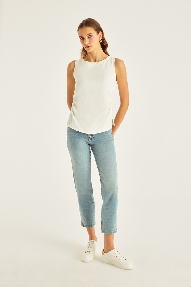 Μπλούζα με βολάν - 2