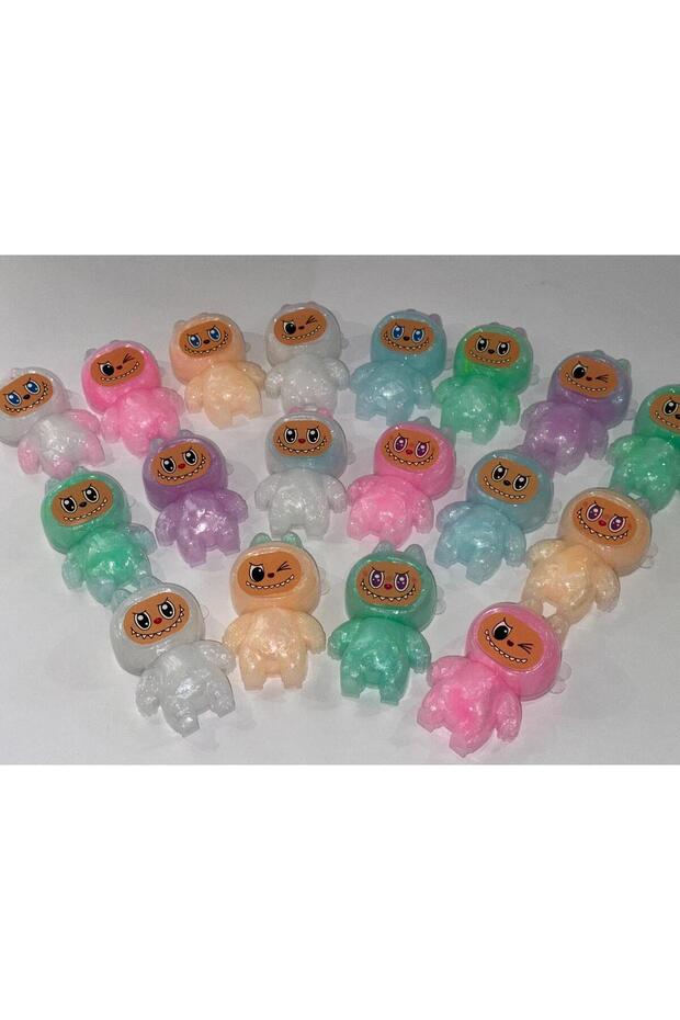 Labubu Ready Slime Ready to Handle Non-Stick Ready 1 Piece Labubu Slaym Colorful, Non-Stick, Fun Slime Game - 4