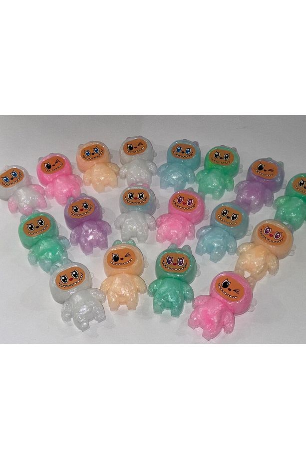 Labubu Hazır Slime Ele Yapışmaz Hazır 1 Adet Labubu Slaym Renkli, Yapışmaz, Eğlenceli Slime Oyunu - 4