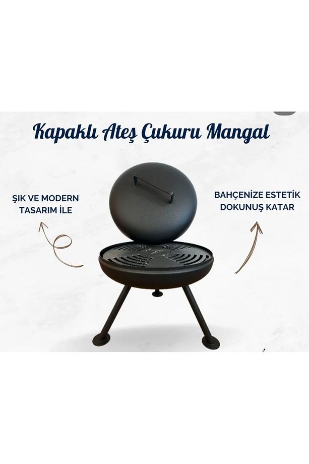 Mangal ,ateş Çukuru Kapak Dahildir - 4