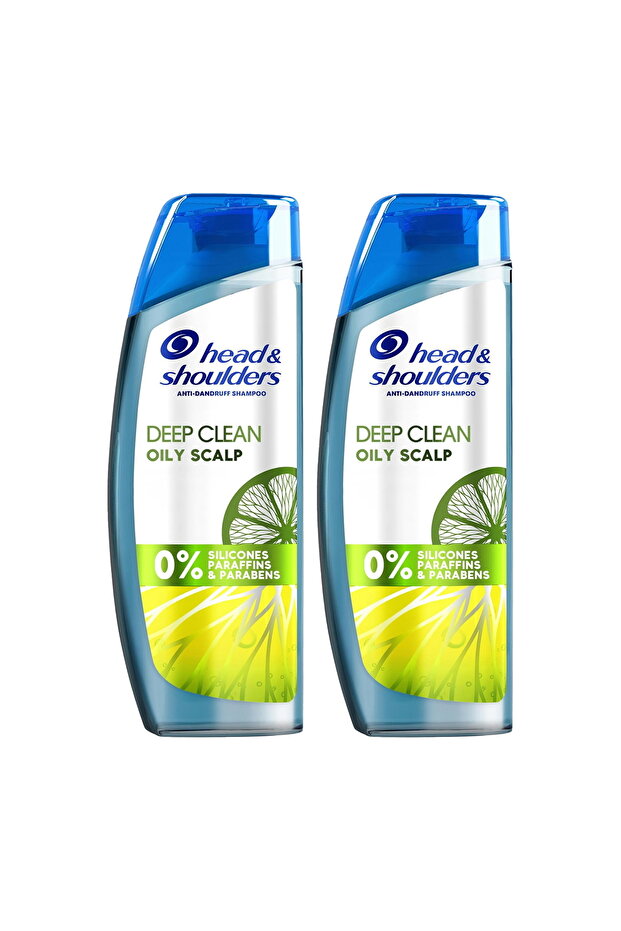 Head & Shoulders Deep Clean Oily Scalp Citrus Anti-Dandruff Shampoo Value Pack 2 x 400 ml - 7