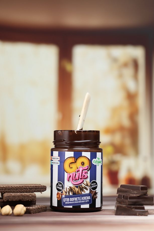 GO NUTS ÇITIR GOFRETLİ BİTTER KREMA 330 GR - 3