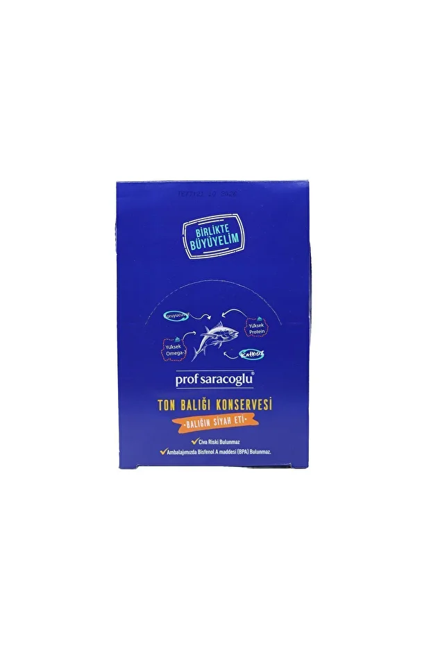 Zeytinyağlı Ton Balığı 12'li Balığın Siyah Eti (80 G X 12 ADET) - 4