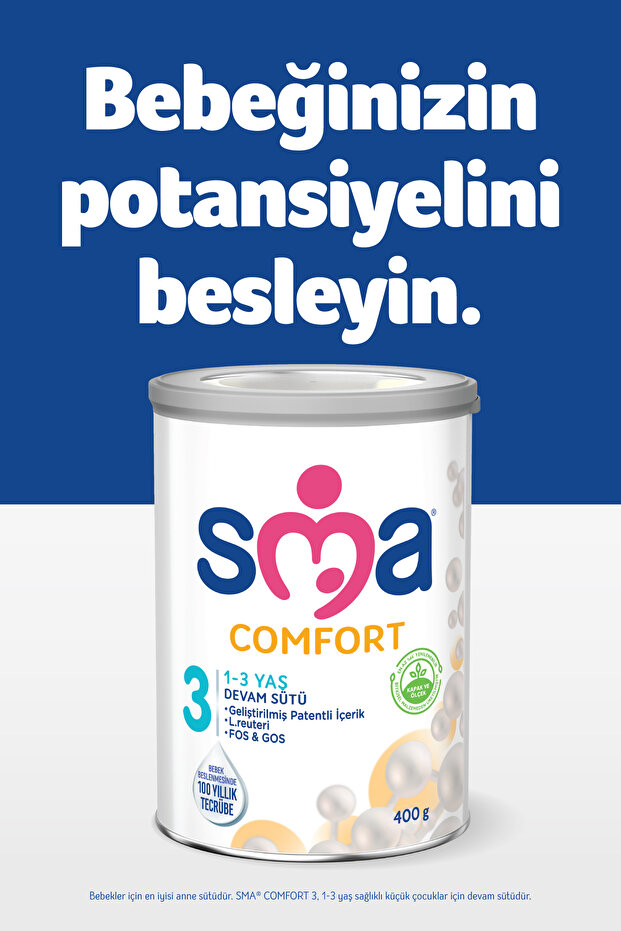 3 Devam Sütü Comfort 400 gr X 3 Adet - 4