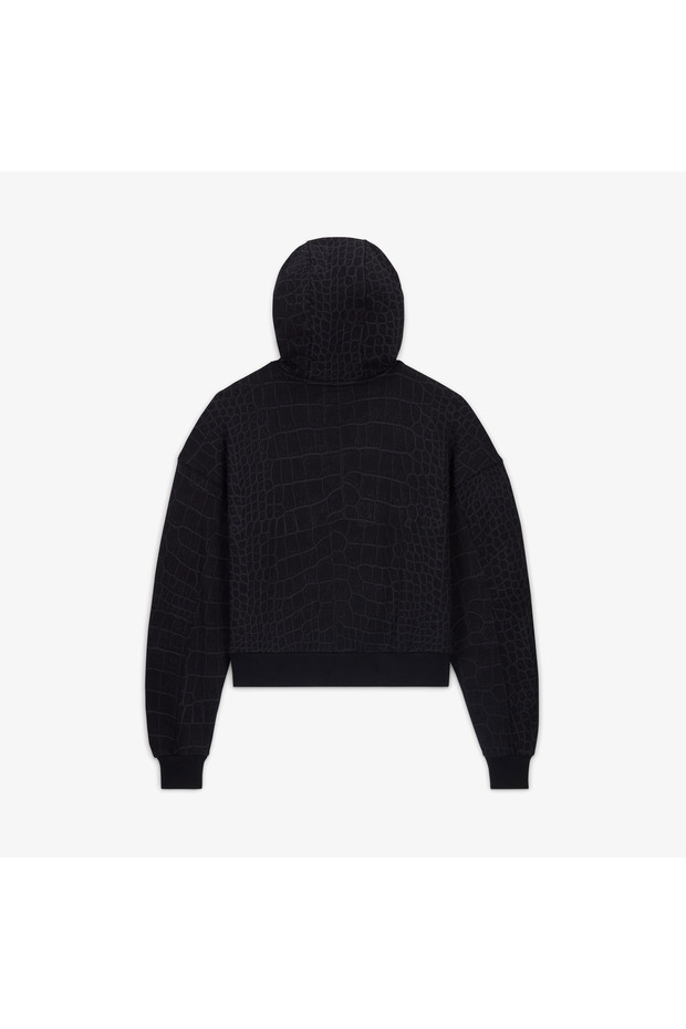 Classic Kadın Siyah Sweatshirt - 3