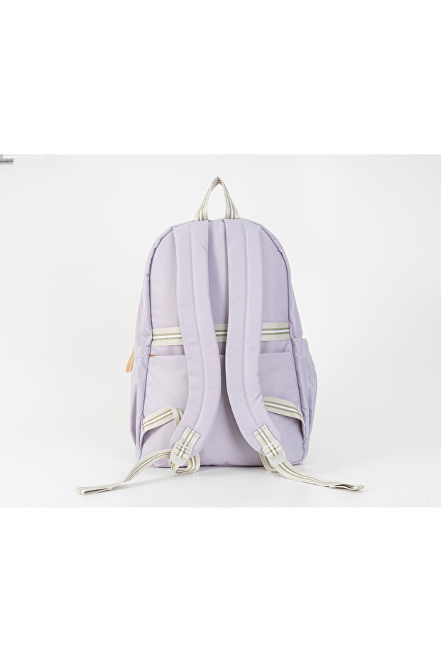 Kids School Backpack Light Grey - 3