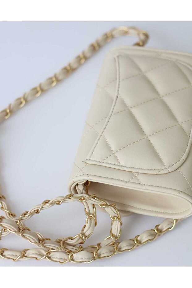 Mila Çanta Krem - 8