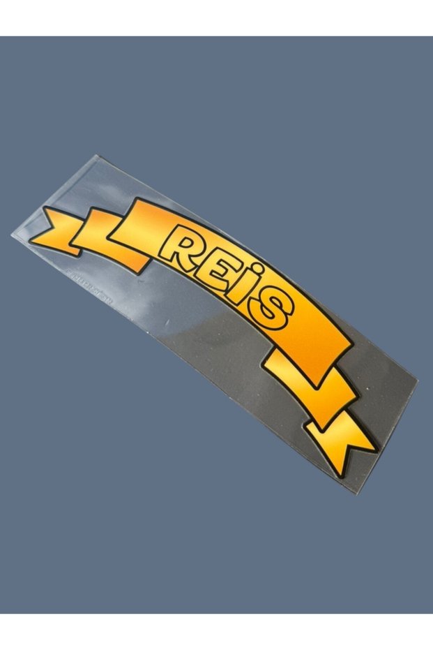 Ribbon Text Sticker Reis 20.5X6 cm