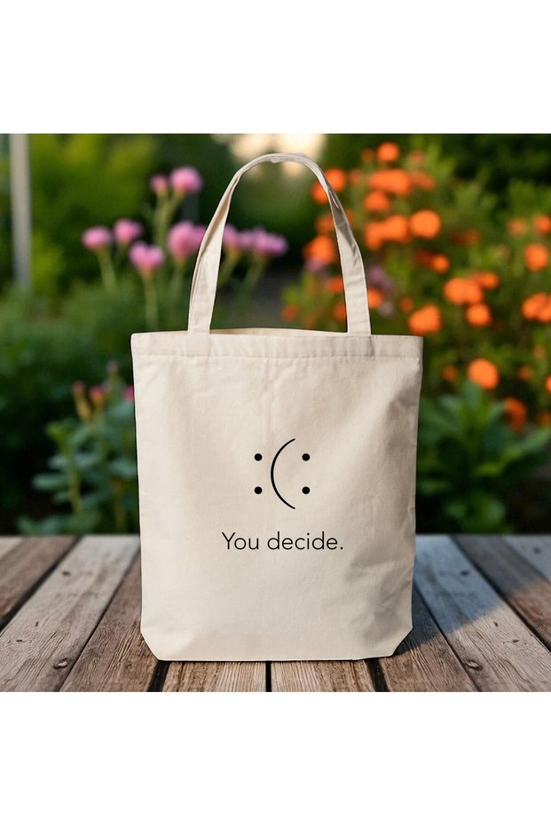 You Decide - Special Design Cloth Bag, Shoulder and Hand Bag, 35x40cm