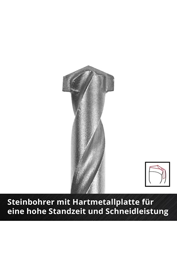 S-CASE 10 parçalı duvar matkap ucu seti - 4