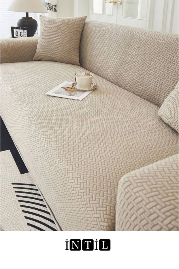 Sofa Cover Sofa Cover for 3-Seater Sofa 1 Piece High-Quality Sofa Cover