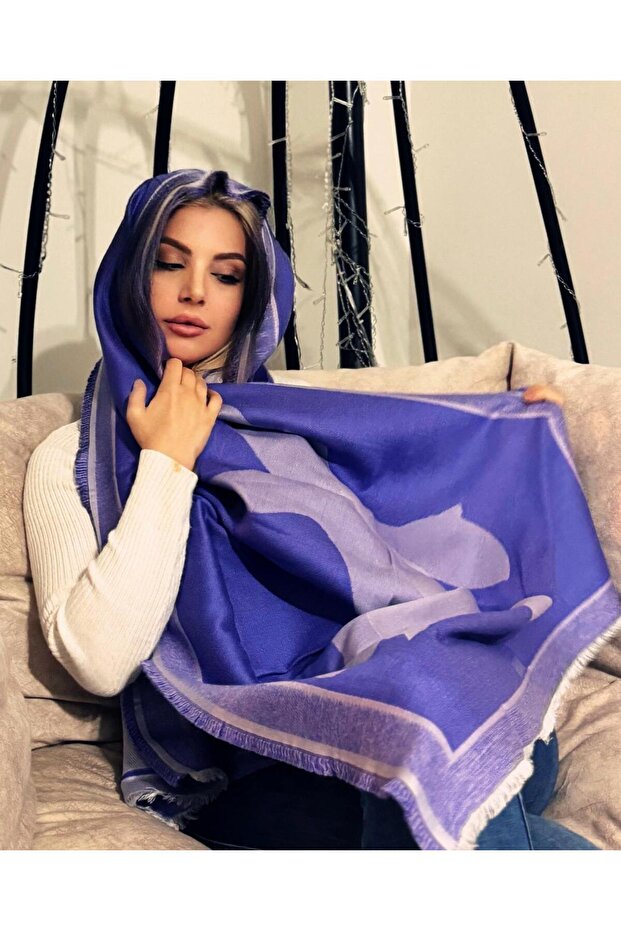 Viskon mor şal - 3