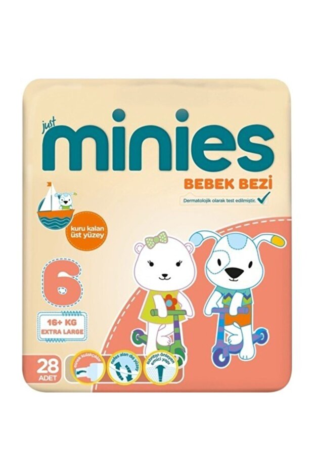 6 Numara Bebek Bezi 28 Adet - 2