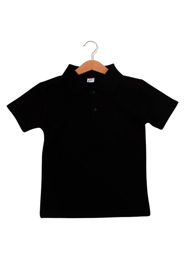 Kids Girls Boys Short Sleeve Polo Neck Lacoste Fabric School T-Shirt Vr.D.K180.Ok.Y01