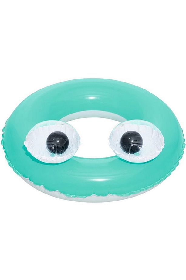 Büyük Gözlü Simit - Big Eyes Simit - Şişme Gözlü Simit - Deniz Simidi - Gözlü Havuz Simidi 61 cm - 3