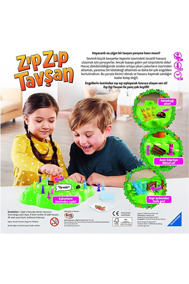 Zıp Zıp Tavşan T00221462 - 3