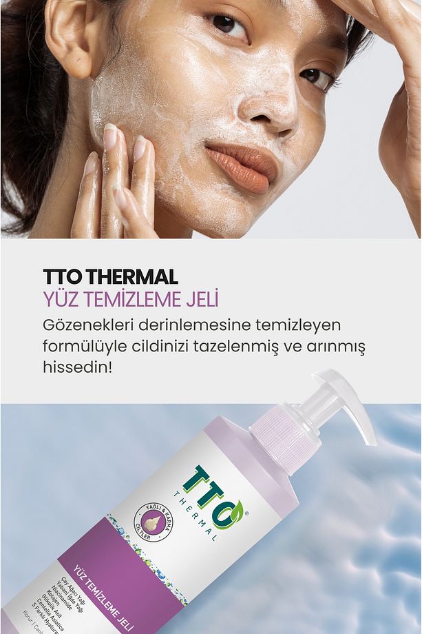Termal Yüz Temizleme Jeli 200 ml - 4