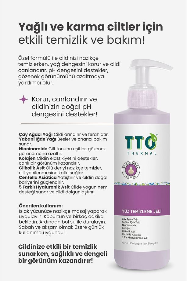 Termal Yüz Temizleme Jeli 200 ml - 3