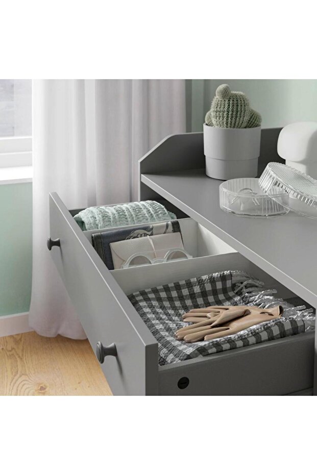 açık dolap, gri, 70x199 cm - 4