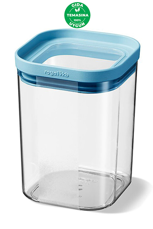 Dry Food Storage Container Suitable for Seoul Food Contact 1200 ml - 11 X 11 X 16 cm