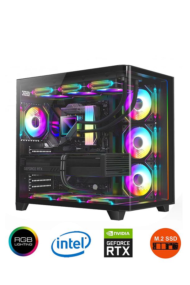 N332 (PUBG,GTA 5) İ7 12700KF,32GB DDR5 RAM,1TB M.2,16GB RTX5080 256BİT Oyuncu Masaüstü Bilgisayar - 2