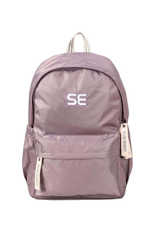 Polyester School Backpack Brown - 1