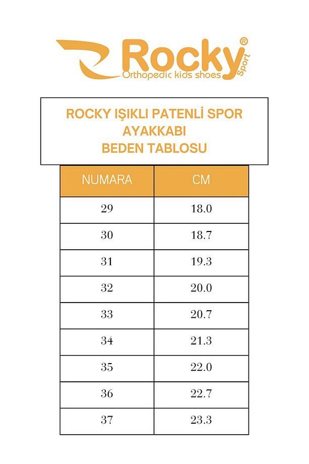 Kaykaylı Çocuk Işıklı Ayakkabı - Işıklı Patenli Kaykay Ayakkabı - Kaykay Ayakkabı - 5
