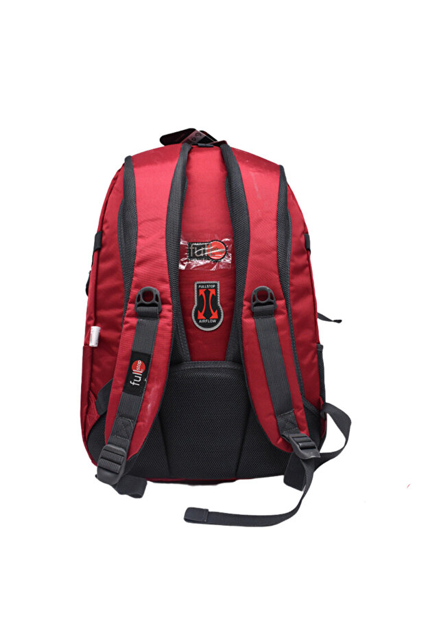 حقيبة ظهر بورجوندي مقاس 18 بوصة - 2