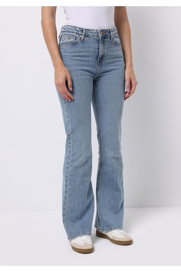 Regular Fit Kadın İndigo Jean Pantolon - 4