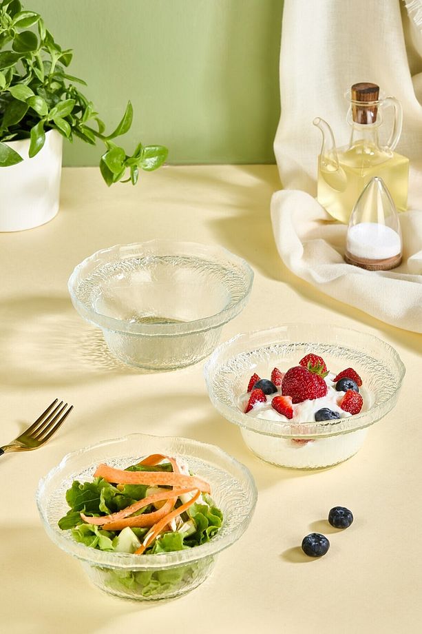 Gemma Salata/Çorba/Çerez Kasesi - 3 Adet - 2