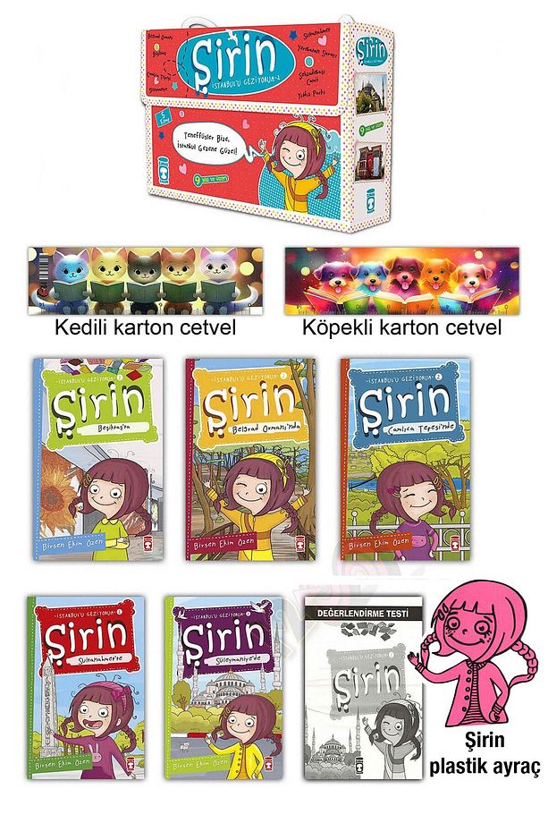 Şirin İstanbulu Geziyorum Hikaye Seti 2 (8 yaş ve üzeri) - 1