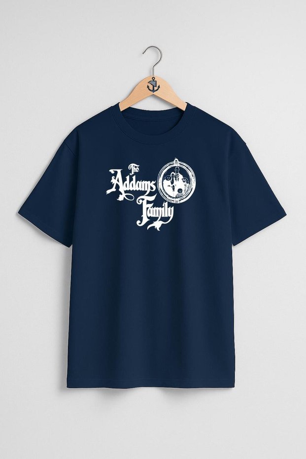 Oversize the Addams Family Wednesday Chest Design Unisex T-Shirt