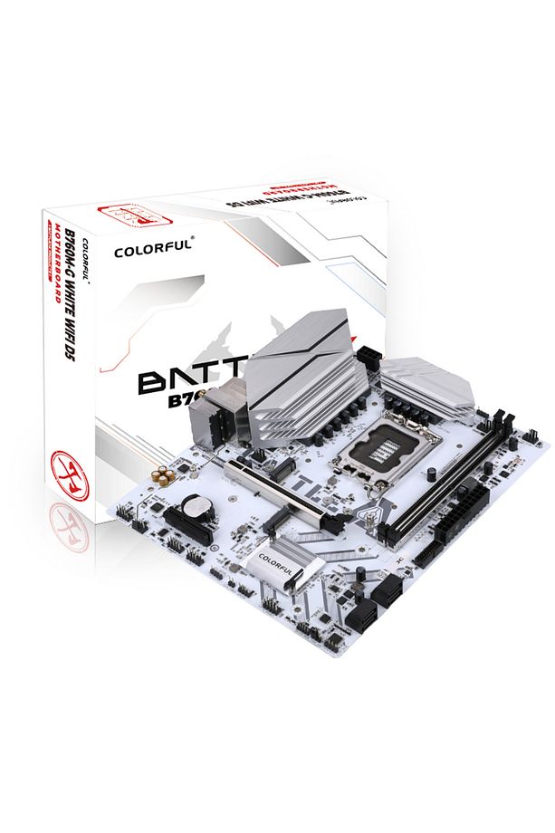 BATTLE-AX B760M-G WHITE WIFI V20 DDR5 - 1