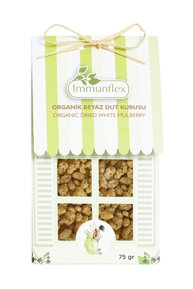 Organik Beyaz Dut Kurusu Ev 75 gr - 1