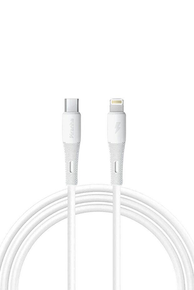 3381 Type-c To Ios Lightning Silikon Şarj Kablosu / Pd 27w Hızlı Şarj / 1 Metre Kablo Uzunluğu - 4