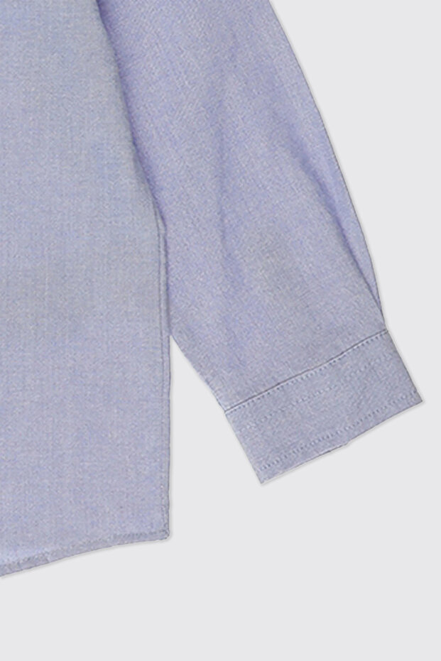 Erkek Bebek Basic Lacivert Oxford Gömlek - 3