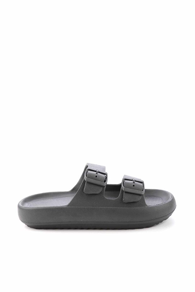 Black Gel Women's Slippers K04740320359